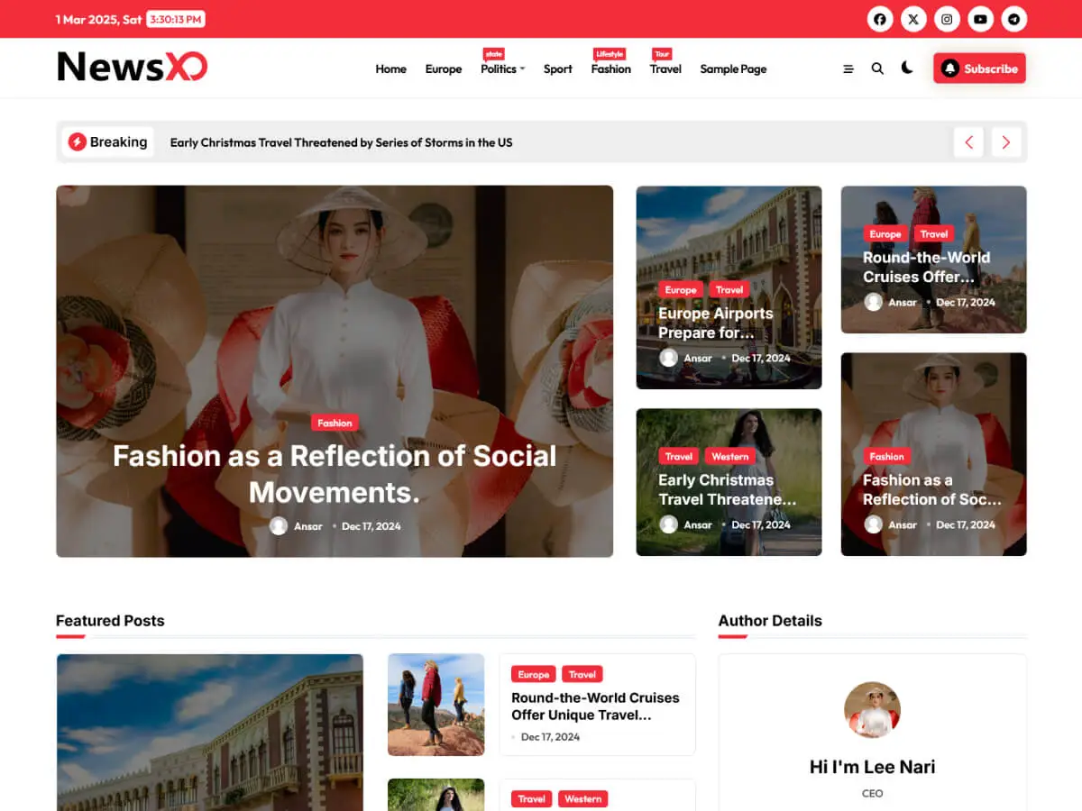 企业集团类网站模板